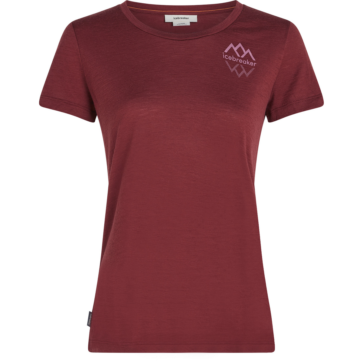 Icebreaker Damen Tech Lite III Scoop Logo Reflections T-Shirt Icebreaker Damen Tech Lite III Scoop Logo Reflections T-Shirt von Icebreaker