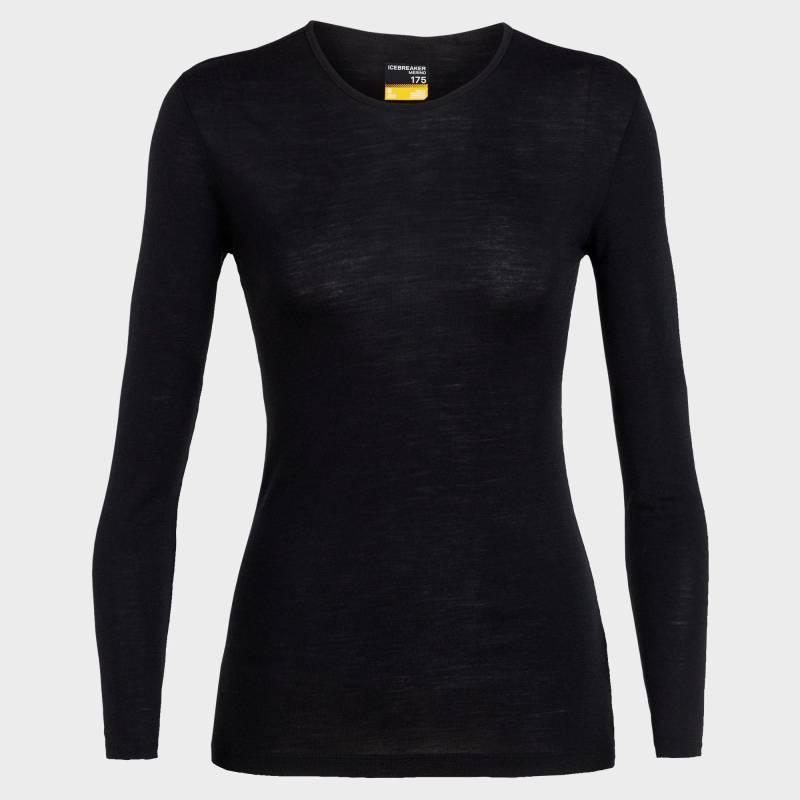 Thermoshirt, Langarm Damen Black M von Icebreaker