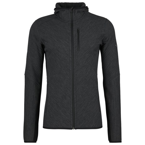 Icebreaker - Descender L/S Zip Hood - Fleecejacke Gr L schwarz von Icebreaker