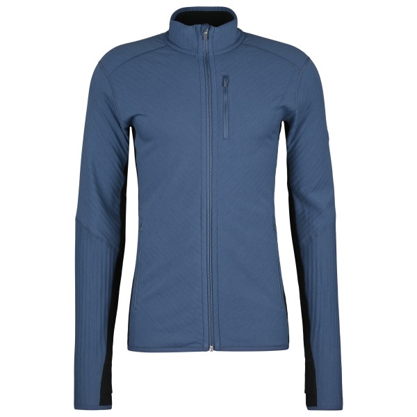 Icebreaker - Descender L/S Zip - Merinojacke Gr S blau von Icebreaker