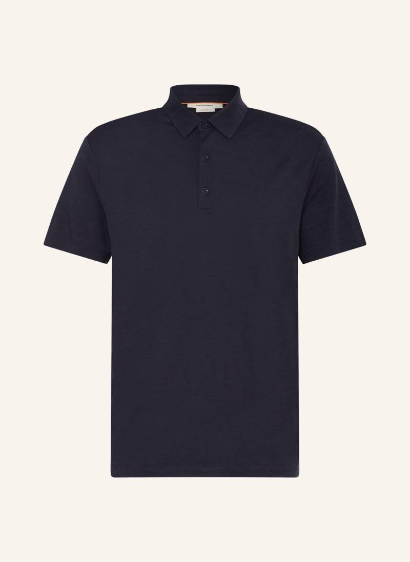 Icebreaker Funktions-Poloshirt 150 Tech Lite Iii Aus Merinowolle blau von Icebreaker