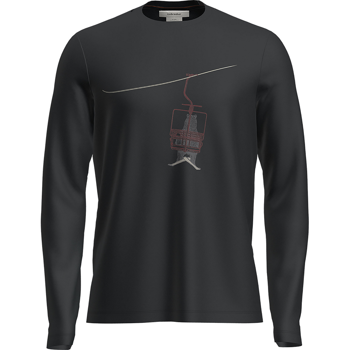 Icebreaker Herren 150 Tech Lite Bear Lift Longsleeve von Icebreaker