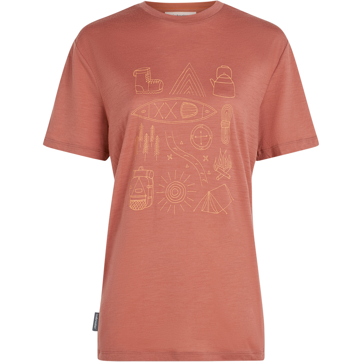 Icebreaker Herren 150 Tech Lite Camp Essentials T-Shirt Icebreaker Herren 150 Tech Lite Camp Essentials T-Shirt von Icebreaker