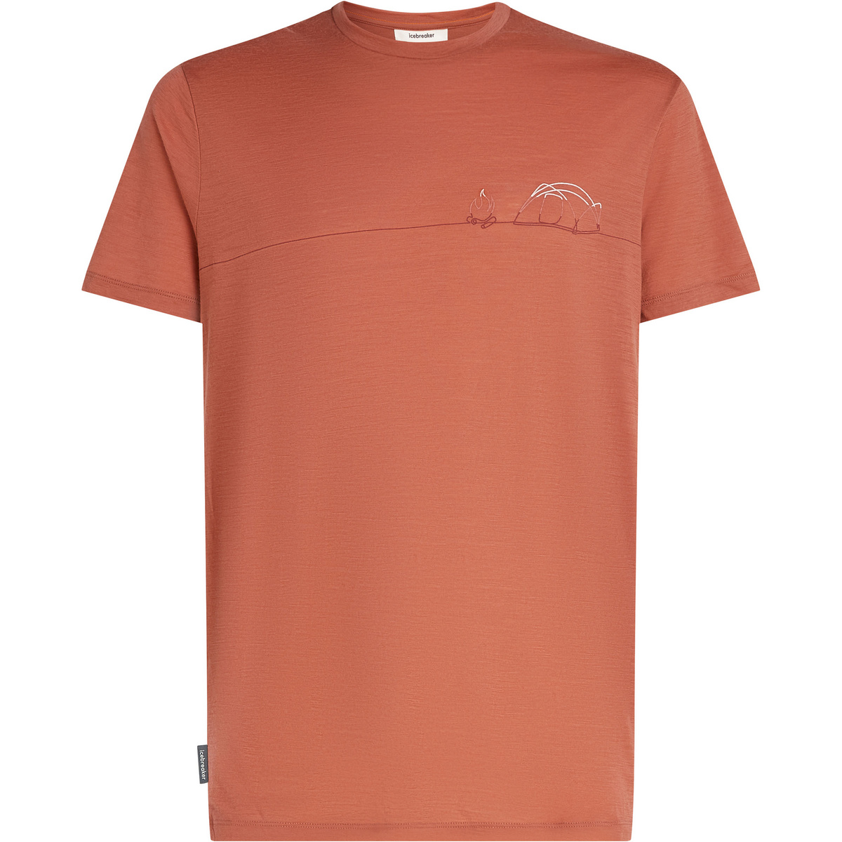 Icebreaker Herren 150 Tech Lite Single Line Camp T-Shirt Icebreaker Herren 150 Tech Lite Single Line Camp T-Shirt von Icebreaker