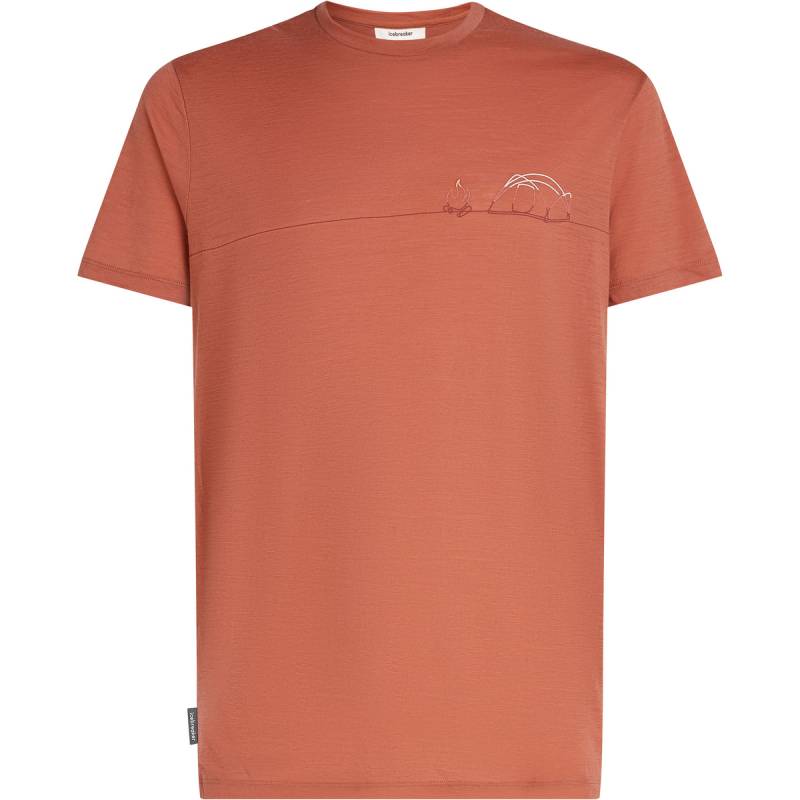 Icebreaker Herren 150 Tech Lite Single Line Camp T-Shirt von Icebreaker