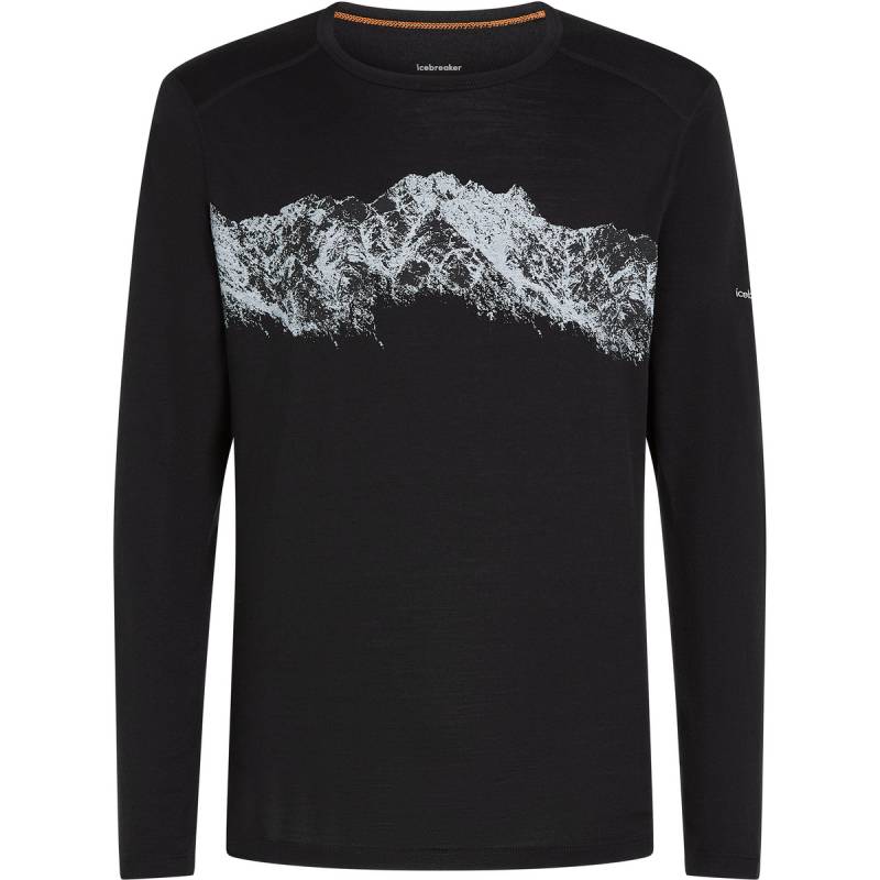 Icebreaker Herren 200 Oasis Crewe Remarkables Longsleeve von Icebreaker