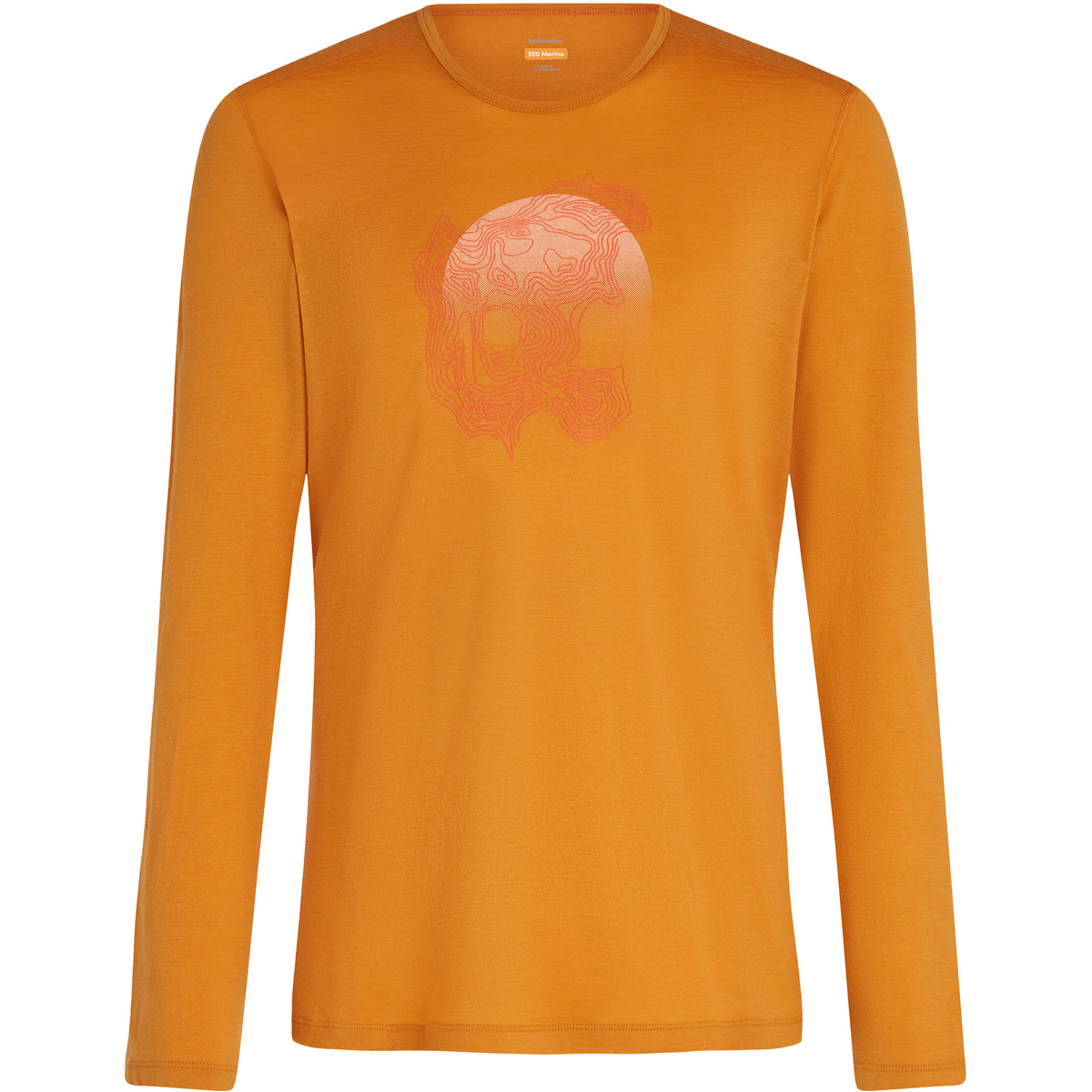 Icebreaker Herren 200 Oasis Crewe Ruapehu Round Longsleeve Icebreaker Herren 200 Oasis Crewe Ruapehu Round Longsleeve von Icebreaker