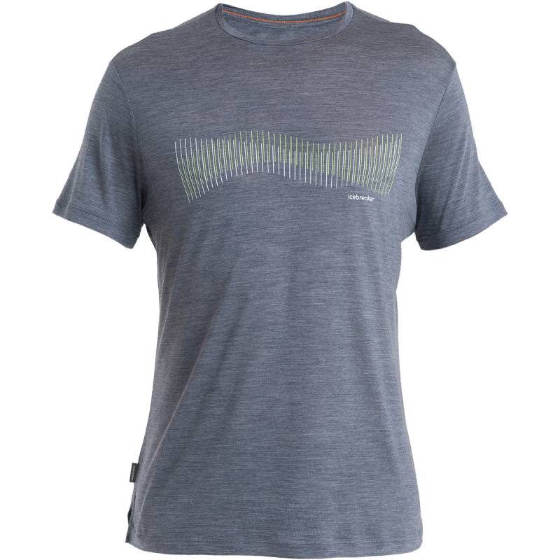 Icebreaker Herren Cool-Lite Sphere III Terrain Lines T-Shirt von Icebreaker