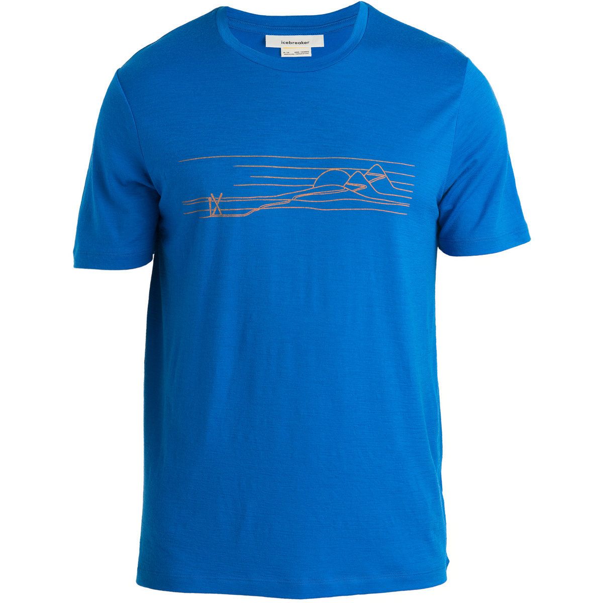 Icebreaker Herren Tech Lite II Ski Stripes T-Shirt von Icebreaker