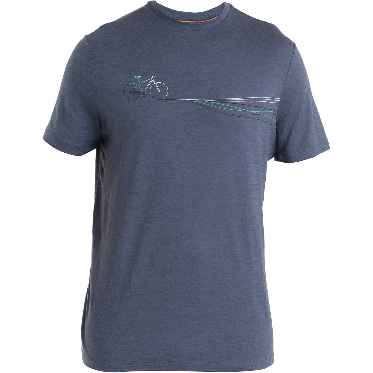 Icebreaker Herren Tech Lite III Cadence Paths T-Shirt von Icebreaker