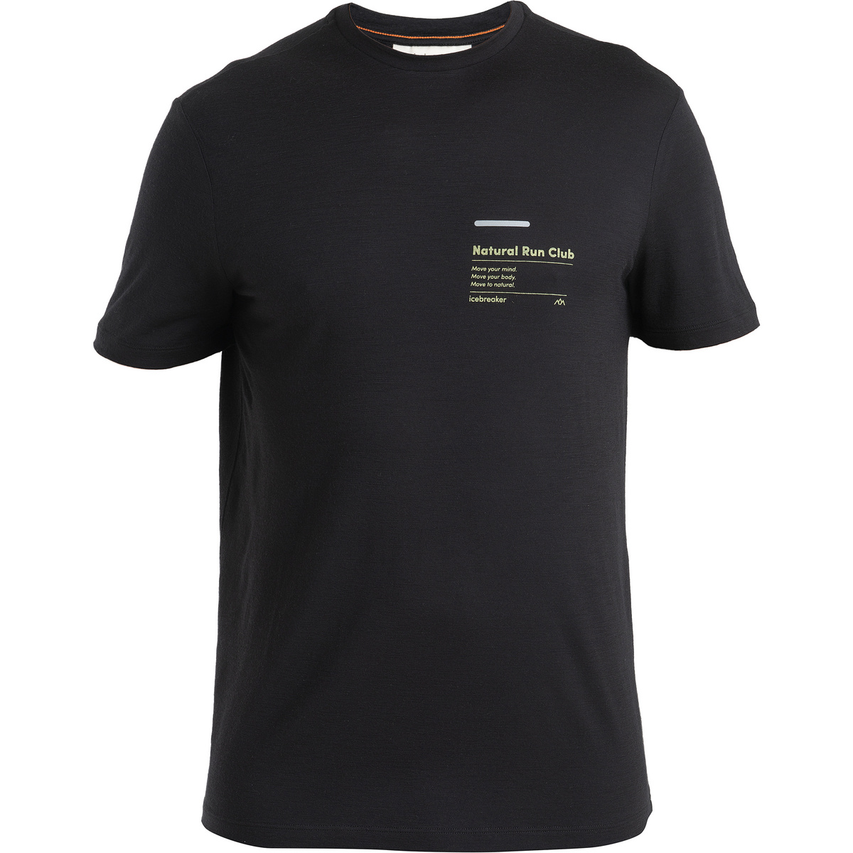 Icebreaker Herren Tech Lite III Natural Run Club 2.0 T-Shirt von Icebreaker