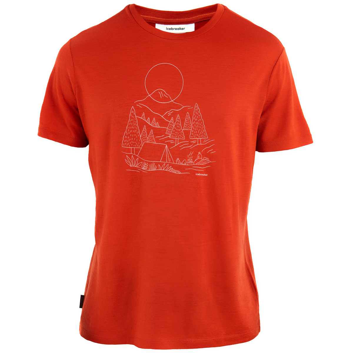 Icebreaker Herren Tech Lite III Sunset Camp T-Shirt von Icebreaker