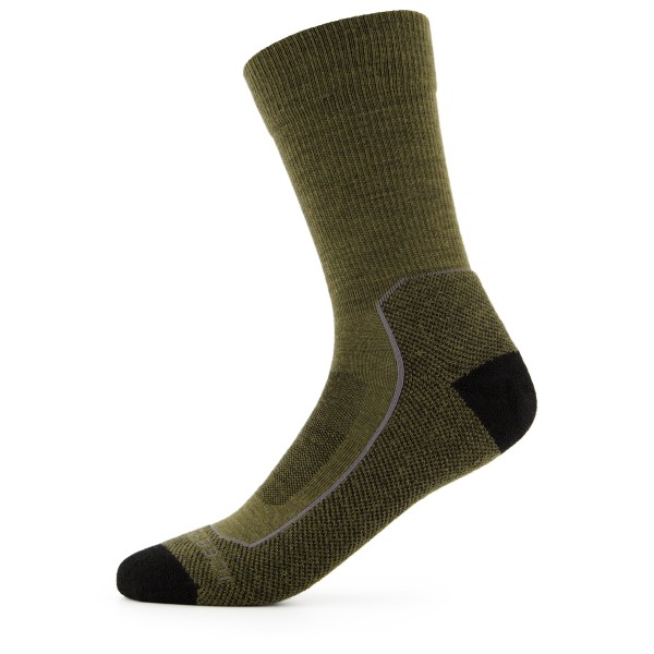 Icebreaker - Hike+ Light Crew - Wandersocken Gr S grau;oliv;schwarz Icebreaker - Hike+ Light Crew - Wandersocken Gr S grau;oliv;schwarz von Icebreaker
