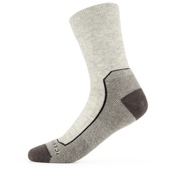 Icebreaker - Hike+ Light Crew - Wandersocken Gr XL grau von Icebreaker