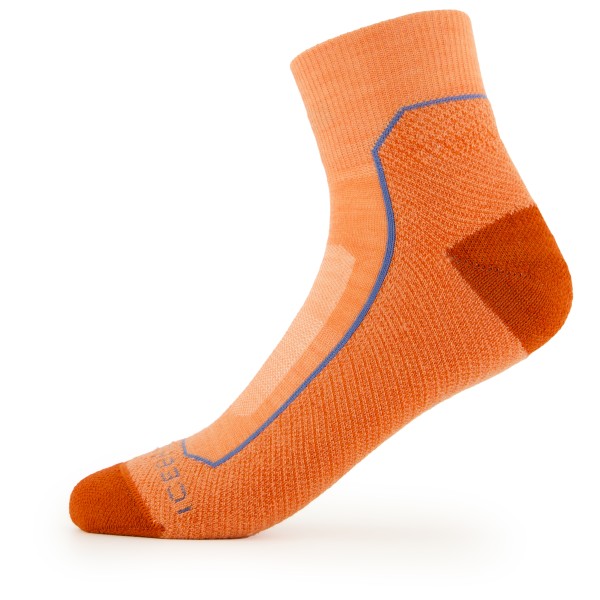 Icebreaker - Hike+ Light Mini - Wandersocken Gr L;M;S;XL schwarz;schwarz/oliv von Icebreaker