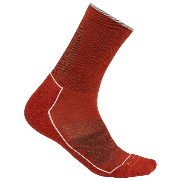 Icebreaker - Hike Cool-Lite 3Q Crew - Wandersocken Gr XL rot von Icebreaker