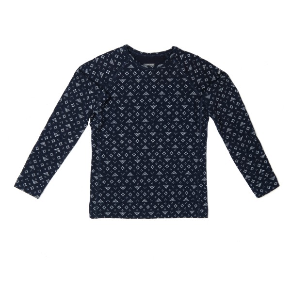 Icebreaker - Kid's 200 Oasis L/S Crewe First Snow - Merinounterwäsche Gr 10;12;14;4;6;8 blau von Icebreaker