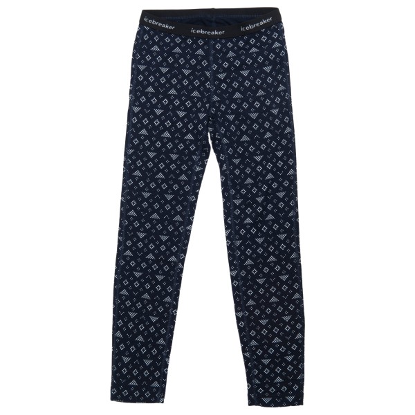 Icebreaker - Kid's 200 Oasis Leggings First Snow - Merinounterwäsche Gr 10;12;14;2;4;6;8 blau von Icebreaker