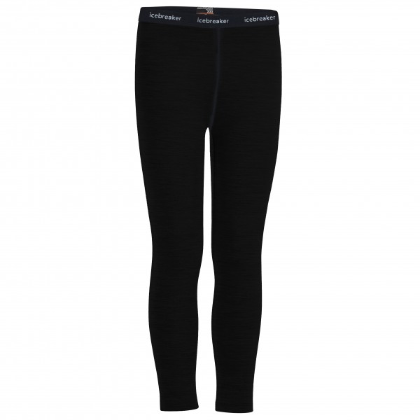 Icebreaker - Kids 200 Oasis Leggings - Merinounterwäsche Gr 10 schwarz von Icebreaker