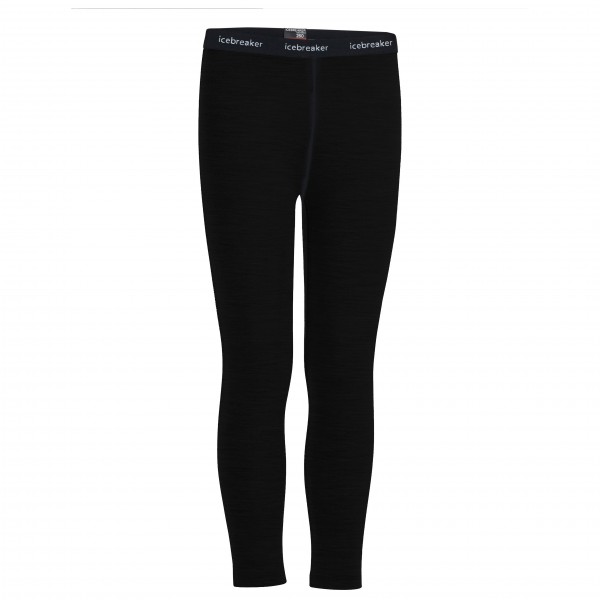 Icebreaker - Kids 260 Tech Leggings - Merinounterwäsche Gr 10 schwarz von Icebreaker