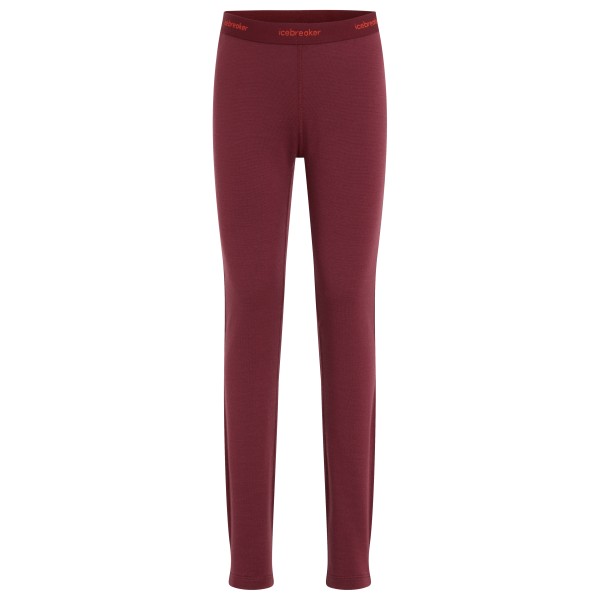 Icebreaker - Kids 260 Tech Leggings - Merinounterwäsche Gr 6 rot von Icebreaker