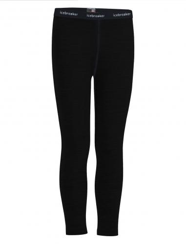 Icebreaker Kids 260 Tech Leggings - black (Grösse: 140) von Icebreaker