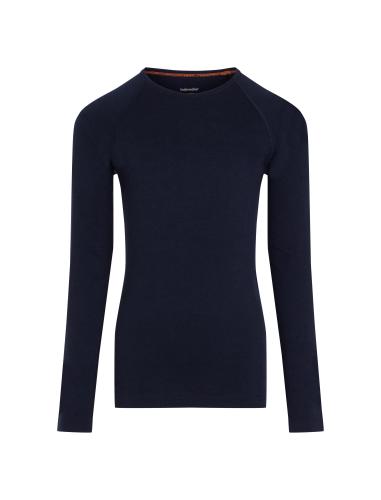 Icebreaker Kids Merino 200 Oasis LS Crewe - midnight navy (Grösse: 10) von Icebreaker