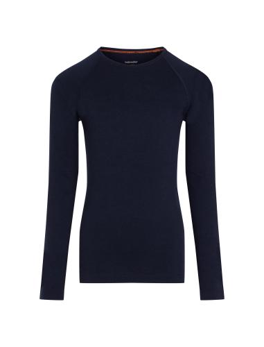 Icebreaker Kids Merino 200 Oasis LS Crewe - midnight navy (Grösse: 4) von Icebreaker