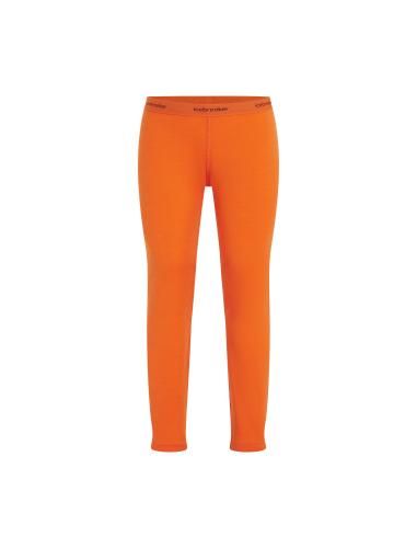 Icebreaker Kids Merino 200 Oasis Leggings - blaze (Grösse: 10) von Icebreaker