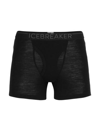 Icebreaker Men 175 Everyday Boxers wFly - black (Grösse: S) von Icebreaker