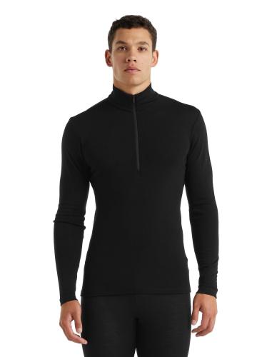 Icebreaker Men 175 Everyday LS Half Zip - black (Grösse: L) von Icebreaker