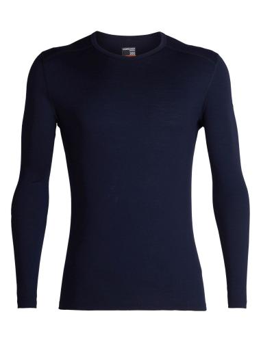 Icebreaker Men 200 Oasis LS Crewe - midnight navy (Grösse: S) von Icebreaker