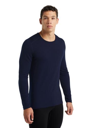 Icebreaker Men 260 Tech LS Crewe - midnight navy (Grösse: XL) von Icebreaker