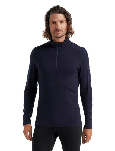 Icebreaker Men 260 Tech LS Half Zip - midnight navy (Grösse: L) von Icebreaker