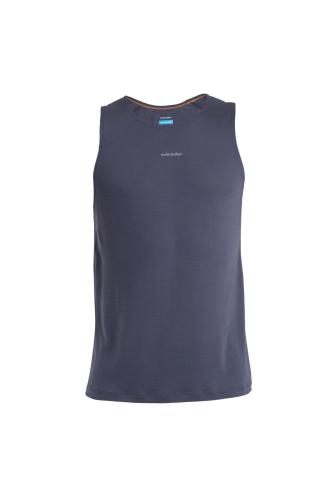 Icebreaker Men Merino 125 Cool-Lite Speed Tank - graphite (Grösse: L) von Icebreaker