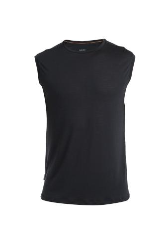 Icebreaker Men Merino 125 Cool-Lite Sphere III Tank - black (Grösse: L) von Icebreaker