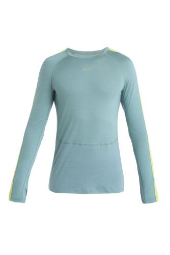 Icebreaker Men Merino 125 ZoneKnit LS Crewe - cloud ray (Grösse: XL) von Icebreaker