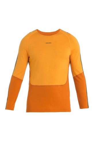 Icebreaker Men Merino 200 Sonebula LS Crewe - earth (Grösse: XL) von Icebreaker