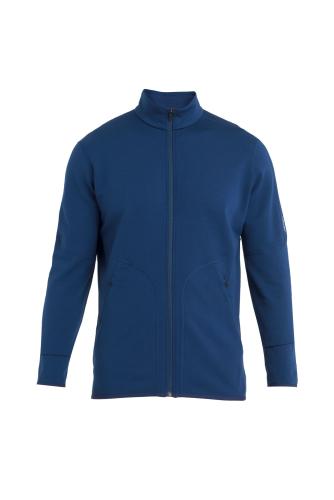 Icebreaker Men Merino 560 Realfleece Elemental II LS Zip - royal navy (Grösse: XXL) von Icebreaker
