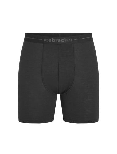 Icebreaker Men Merino Anatomica Long Boxers - black (Grösse: L) von Icebreaker