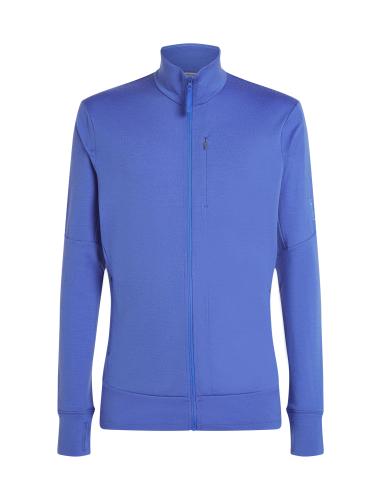 Icebreaker Men Merino Mer 260 Quantum IV LS Zip - brilliant (Grösse: L) von Icebreaker