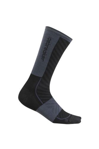 Icebreaker Men Merino Run+ Ultralight Crew - black (Grösse: M) von Icebreaker