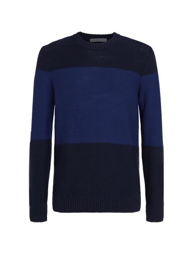 Icebreaker Men Merino Waypoint Crewe Sweater - midnightnavy (Grösse: L) von Icebreaker