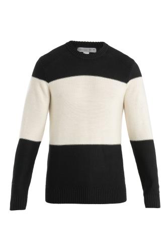 Icebreaker Men Waypoint Crewe Sweater - black (Grösse: S) von Icebreaker