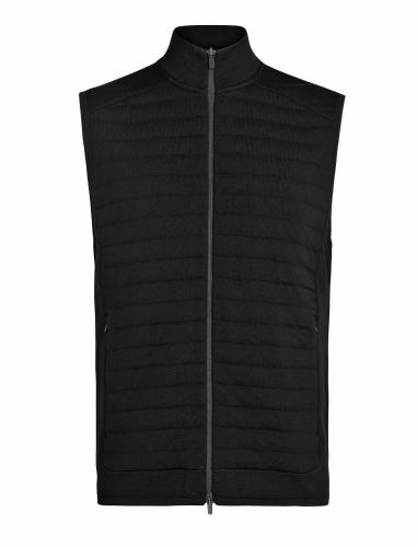 Icebreaker Men ZoneKnit™ Insulated Vest - black (Grösse: S) von Icebreaker