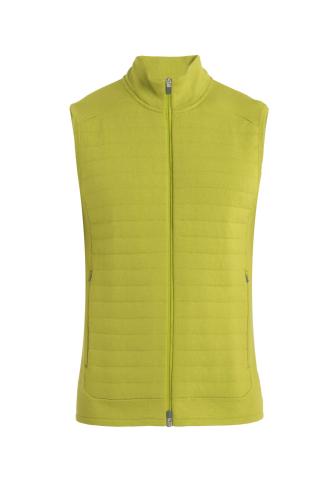 Icebreaker Men ZoneKnit Insulated Vest - bio lime (Grösse: L) von Icebreaker