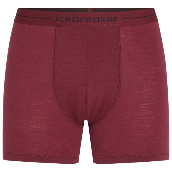 Icebreaker - Merino 125 Cool-Lite Anatomica Boxers - Merinounterwäsche Gr L;M;S;XL;XXL grau;oliv;rot;schwarz von Icebreaker