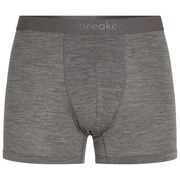 Icebreaker - Merino 125 Cool-Lite Anatomica Boxers - Merinounterwäsche Gr M grau von Icebreaker