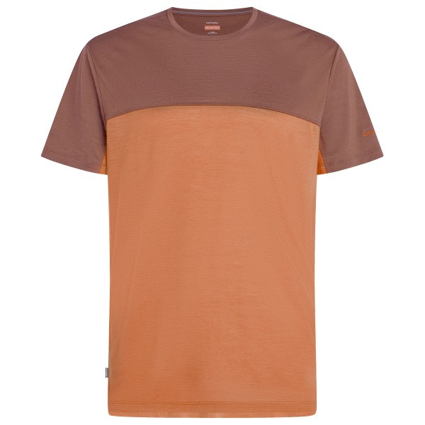 Icebreaker - Merino 125 Cool-Lite Sphere III S/S CB - Merinoshirt Gr L orange von Icebreaker