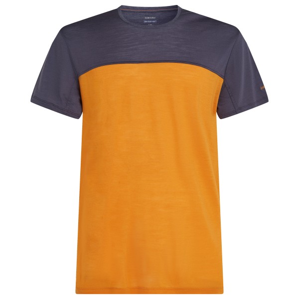 Icebreaker - Merino 125 Cool-Lite Sphere III S/S CB - Merinoshirt Gr L orange von Icebreaker